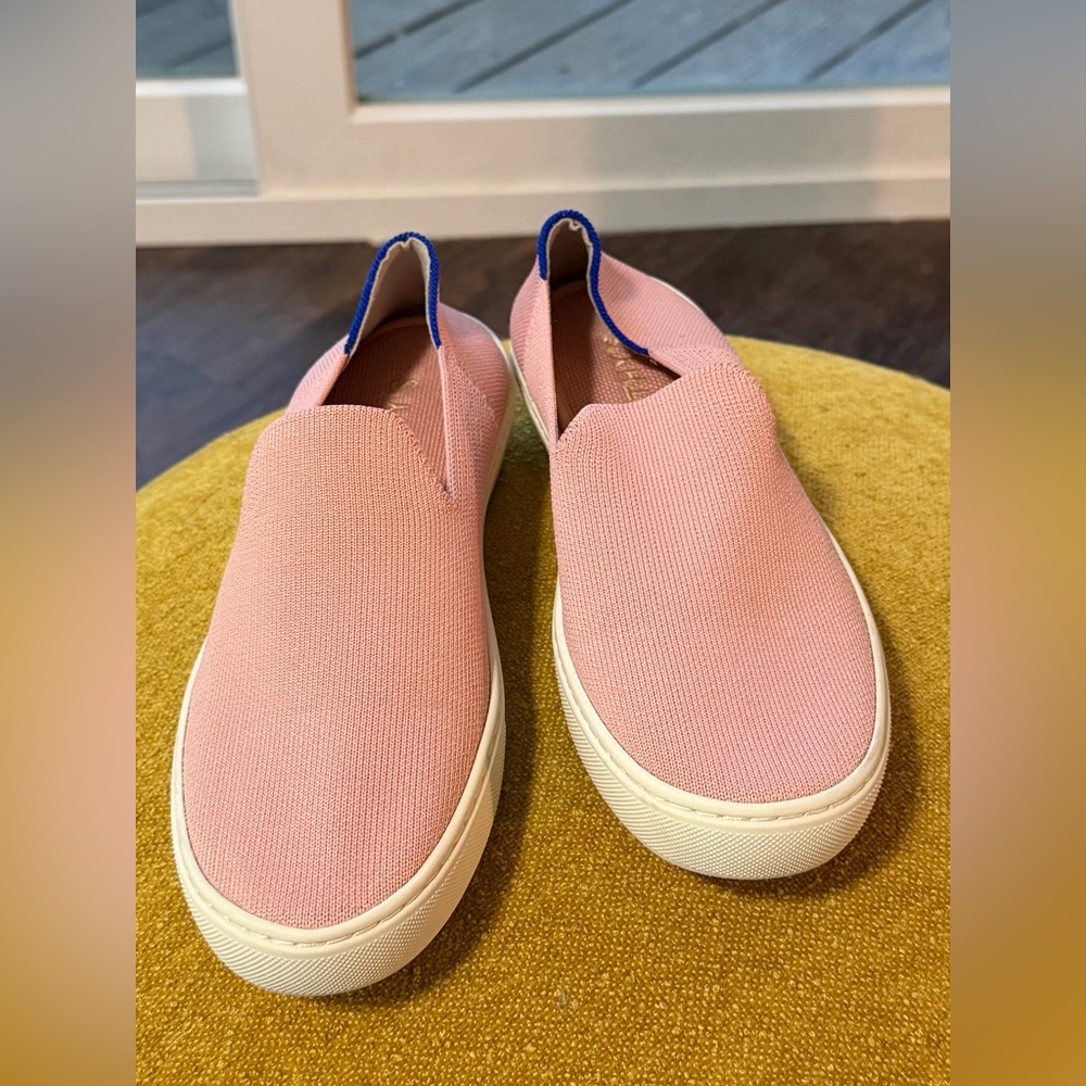 Rothy’s The Original Slip-On Sneaker – Size 7.5 – Blush Pink - Picture 3 of 12